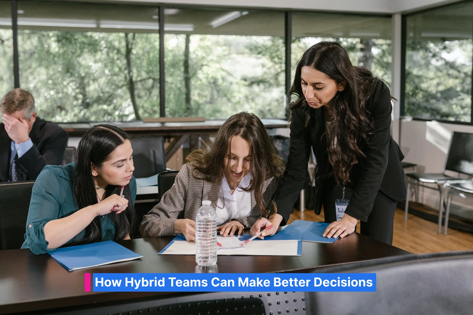 How hybrid teams can make better decisions