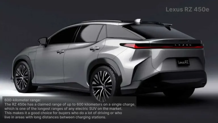 Lexus RZ 450e: The First Electric SUV from Lexus