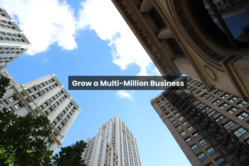 Grow a Multi-Million Business