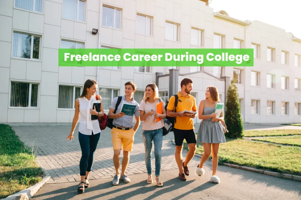 freelance career during college